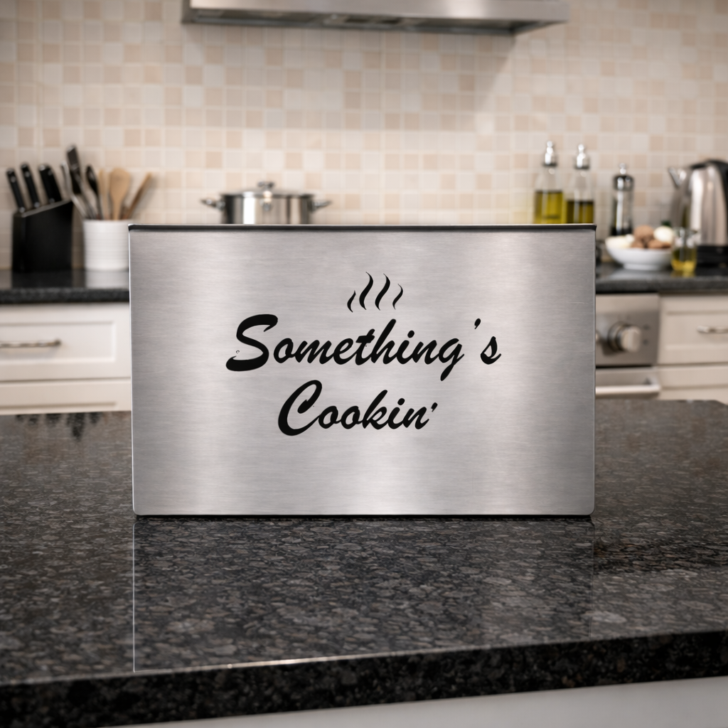 “Something’s Cookin” SS 2-in-1 Prep Board