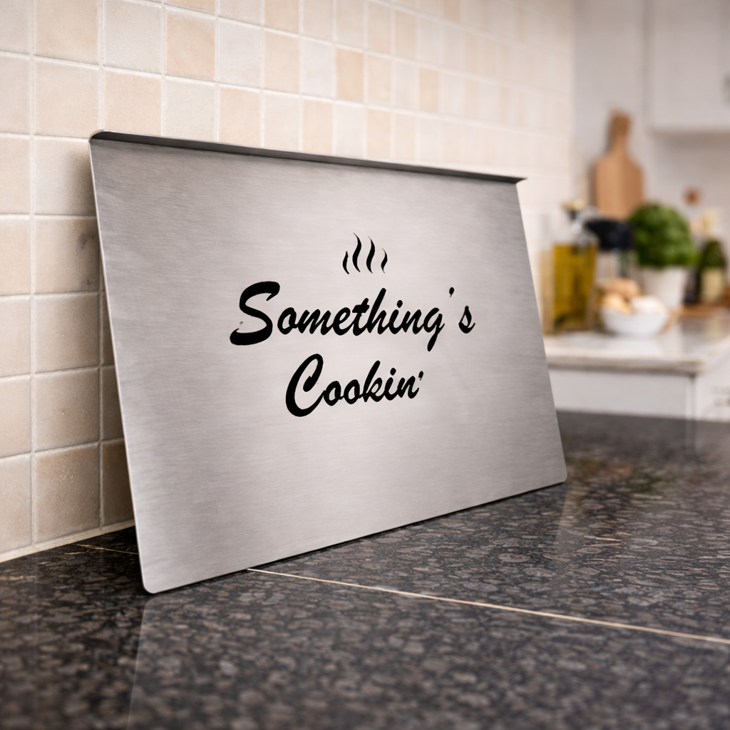 “Something’s Cookin” SS 2-in-1 Prep Board